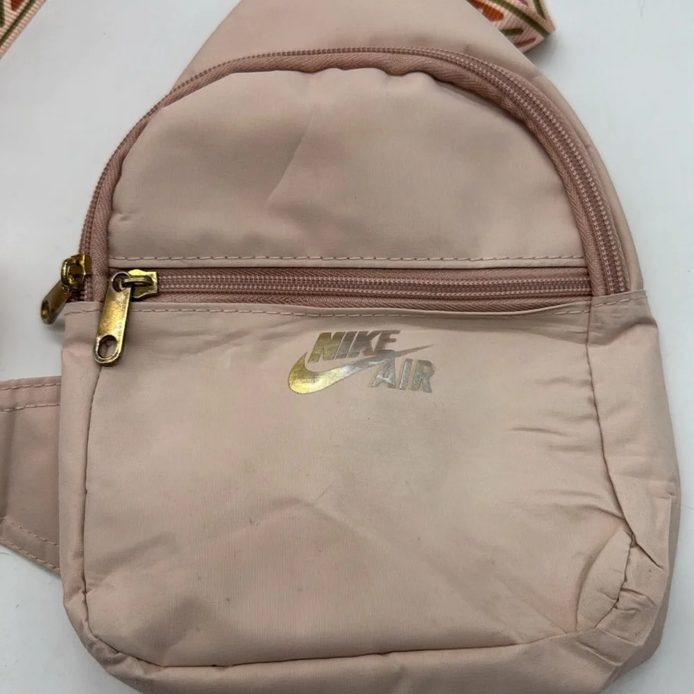 Nike Light Pink Small Nylon Backpack MCB7404S